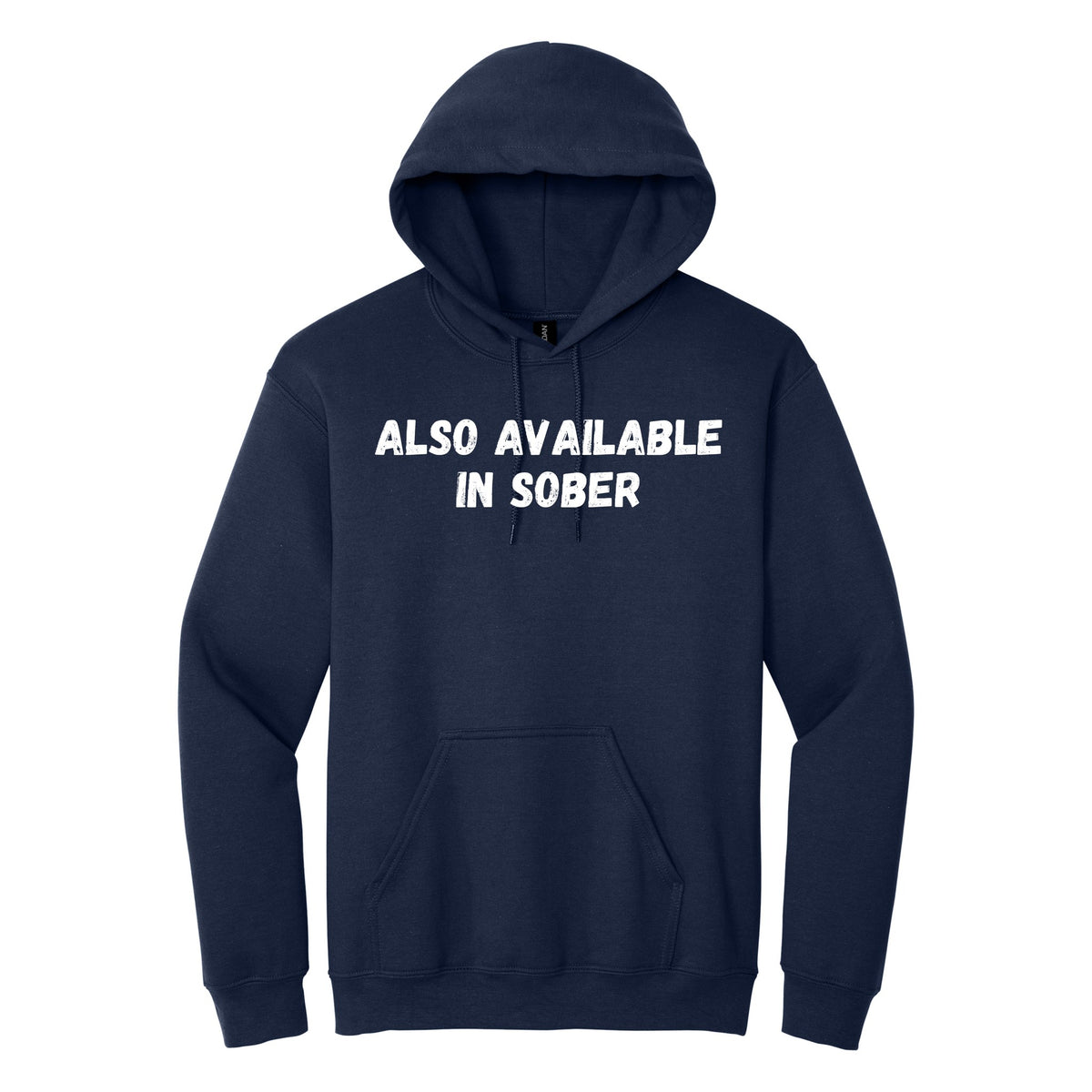 Also Available in Sober hoodie - Navy