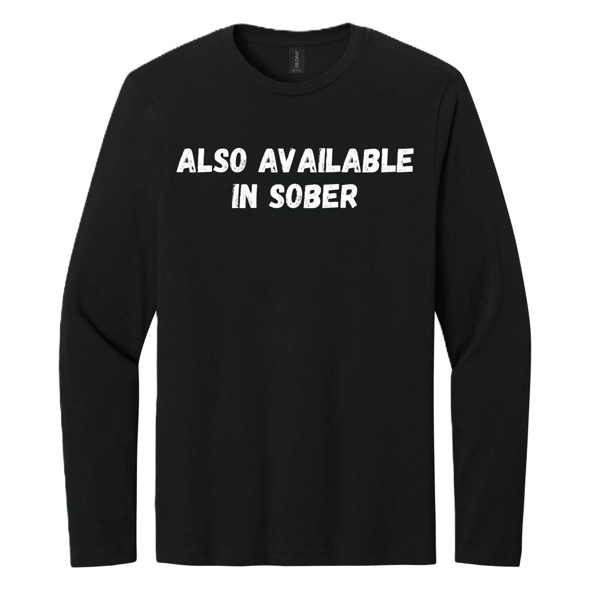 Also Available in Sober long sleeve shirt - Black