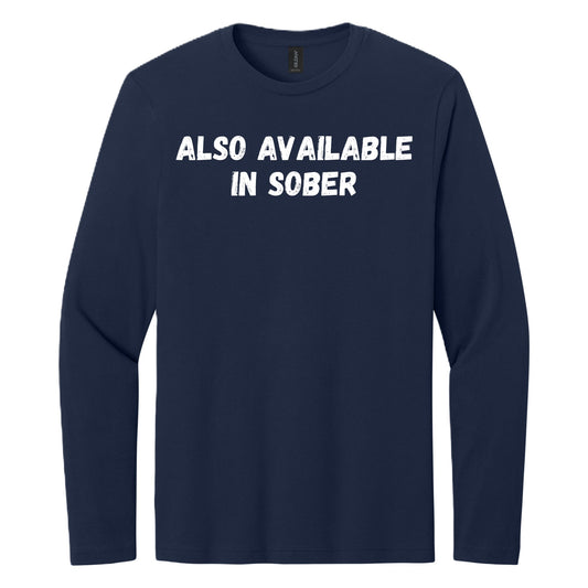 Also Available in Sober long sleeve shirt - Navy