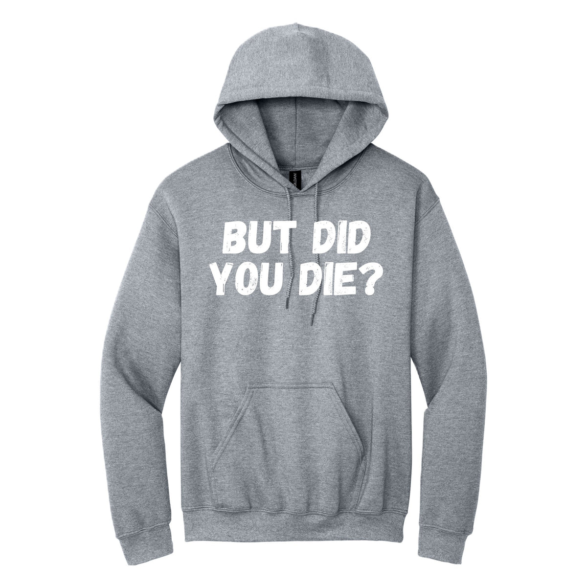 BUT DID YOU DIE? hoodie - Sport Gray