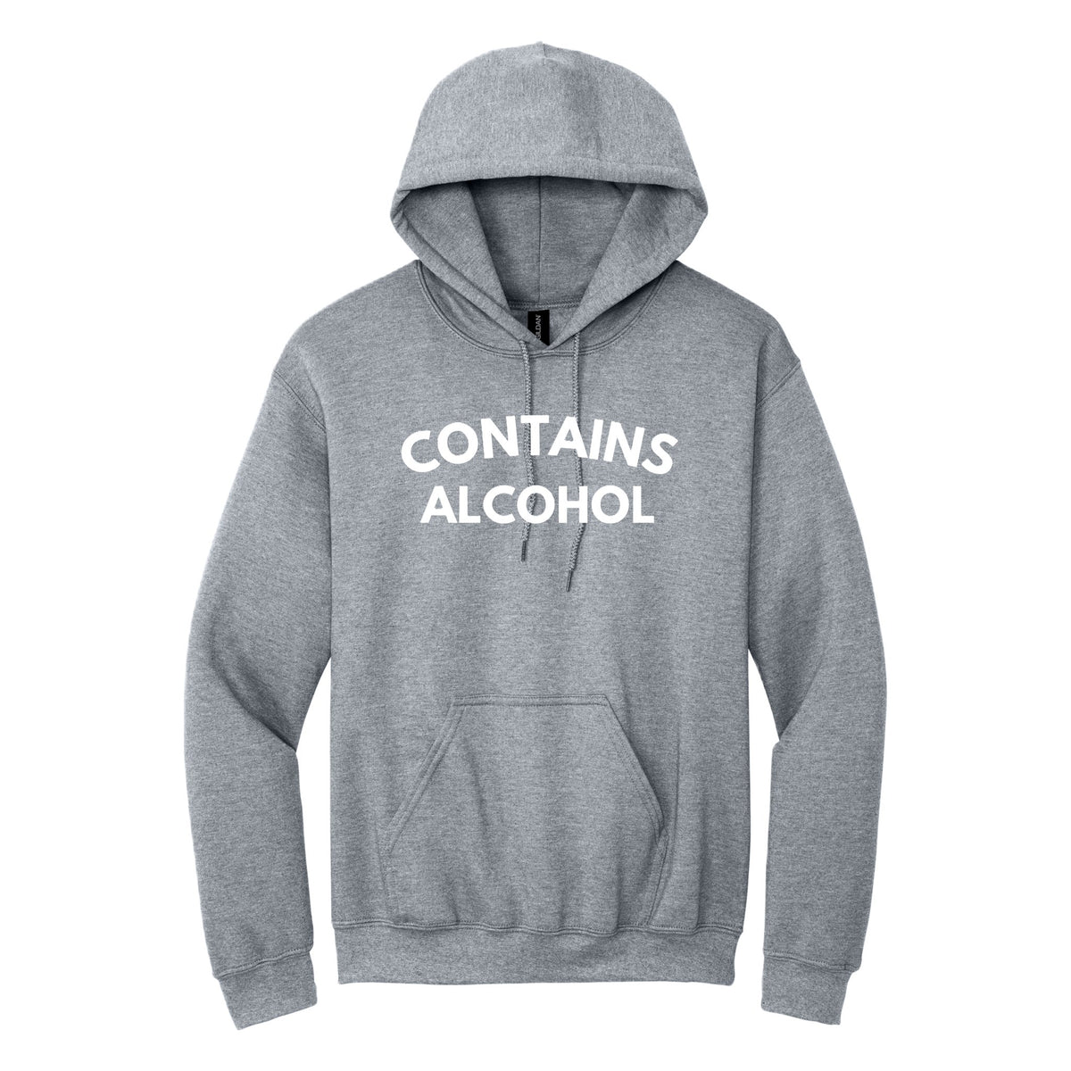 Contains Alcohol hoodie - Sport Gray