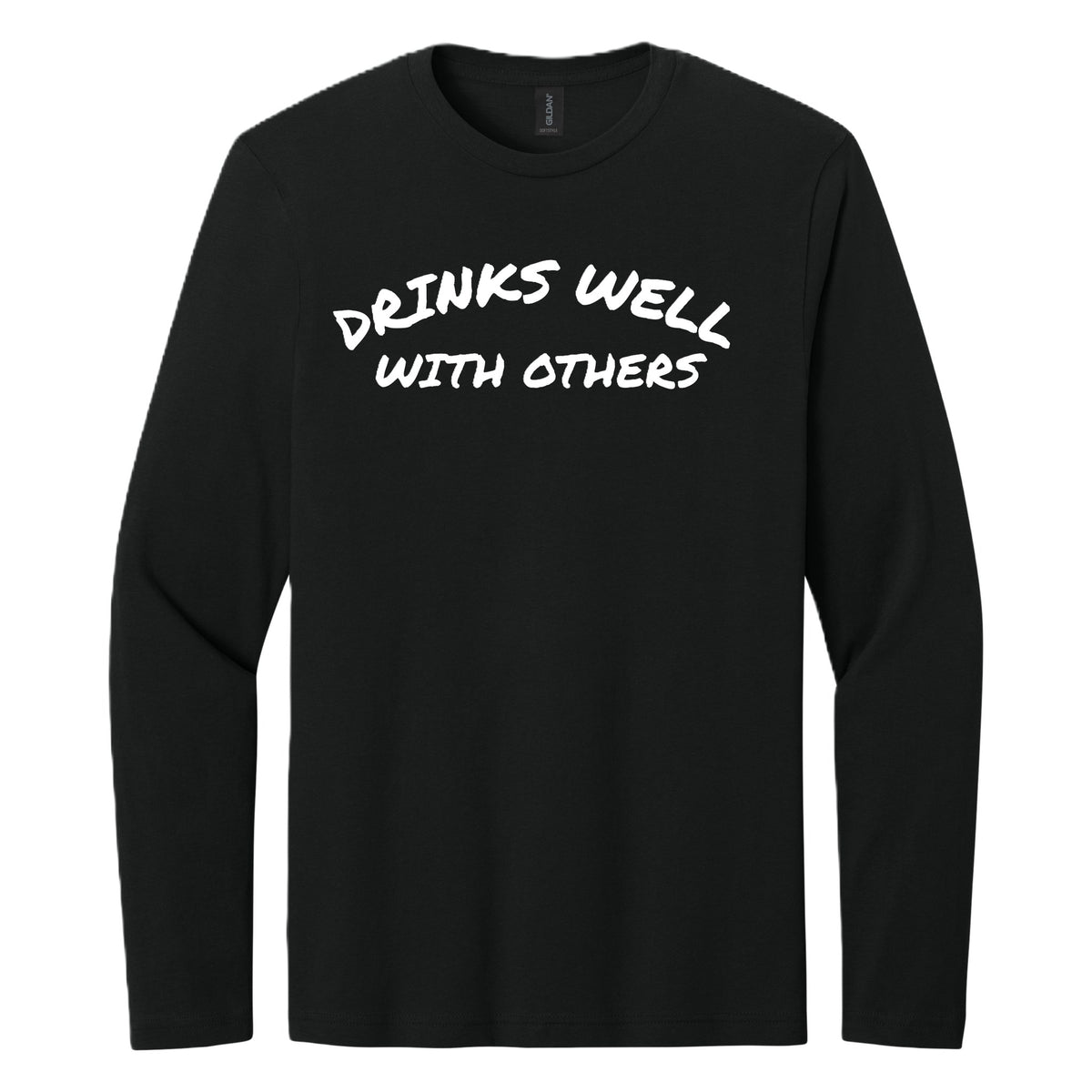 Drinks Well With Others long sleeve shirt - Black