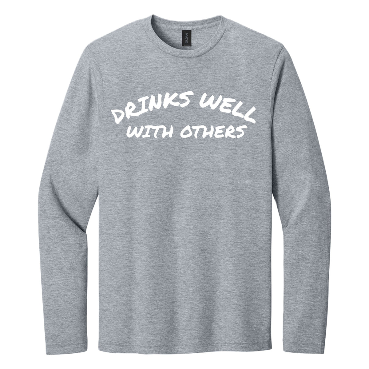 Drinks Well With Others long sleeve shirt - Sport Gray