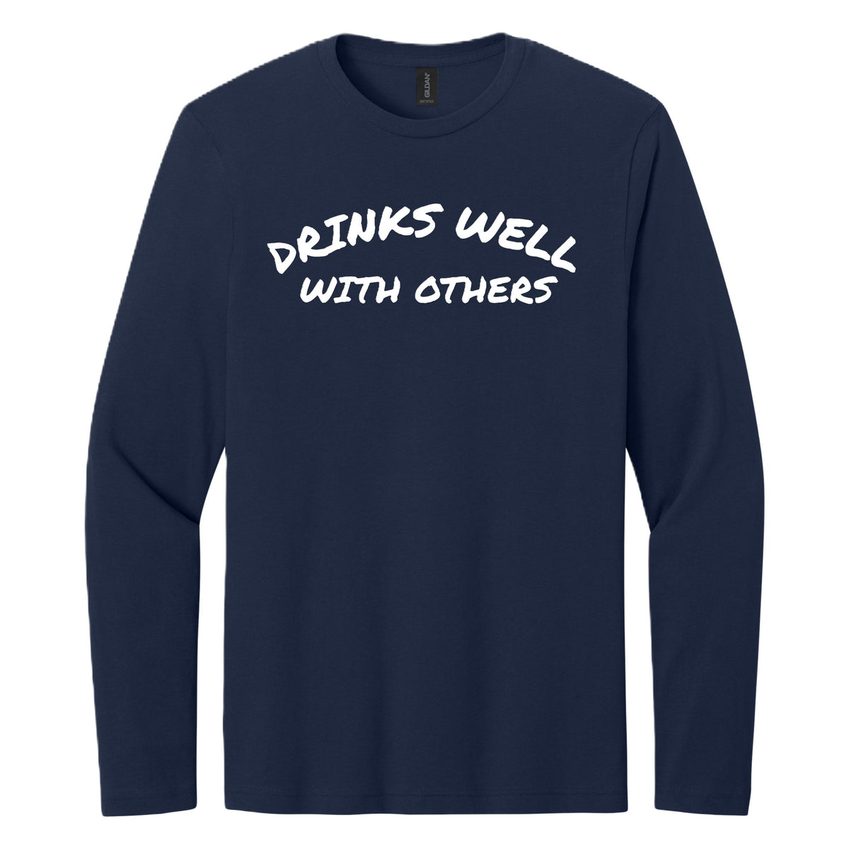Drinks Well With Others long sleeve shirt - Navy