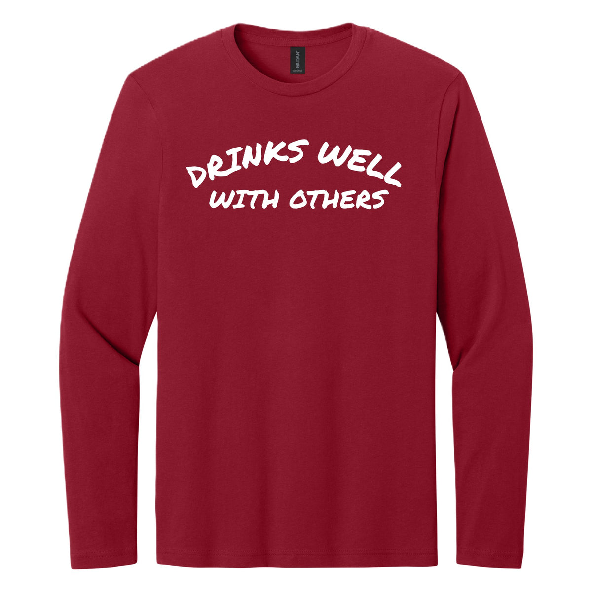 Drinks Well With Others long sleeve shirt - Red