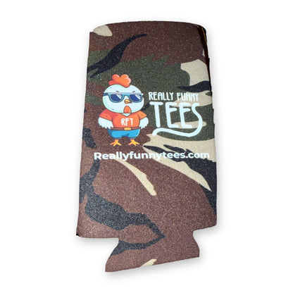 Really Funny Tees koozie - Camo