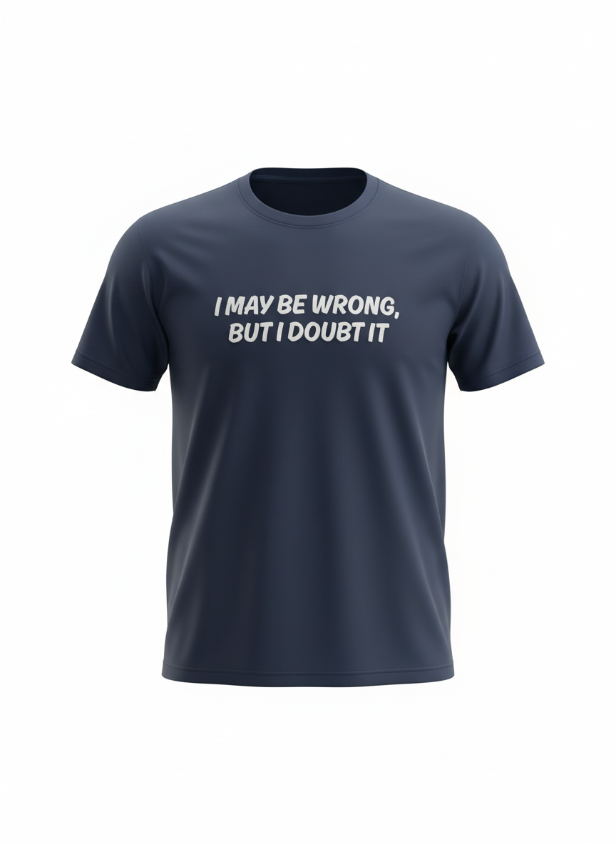 I May be Wrong