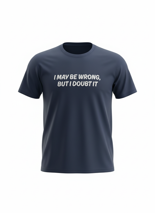 I May be Wrong