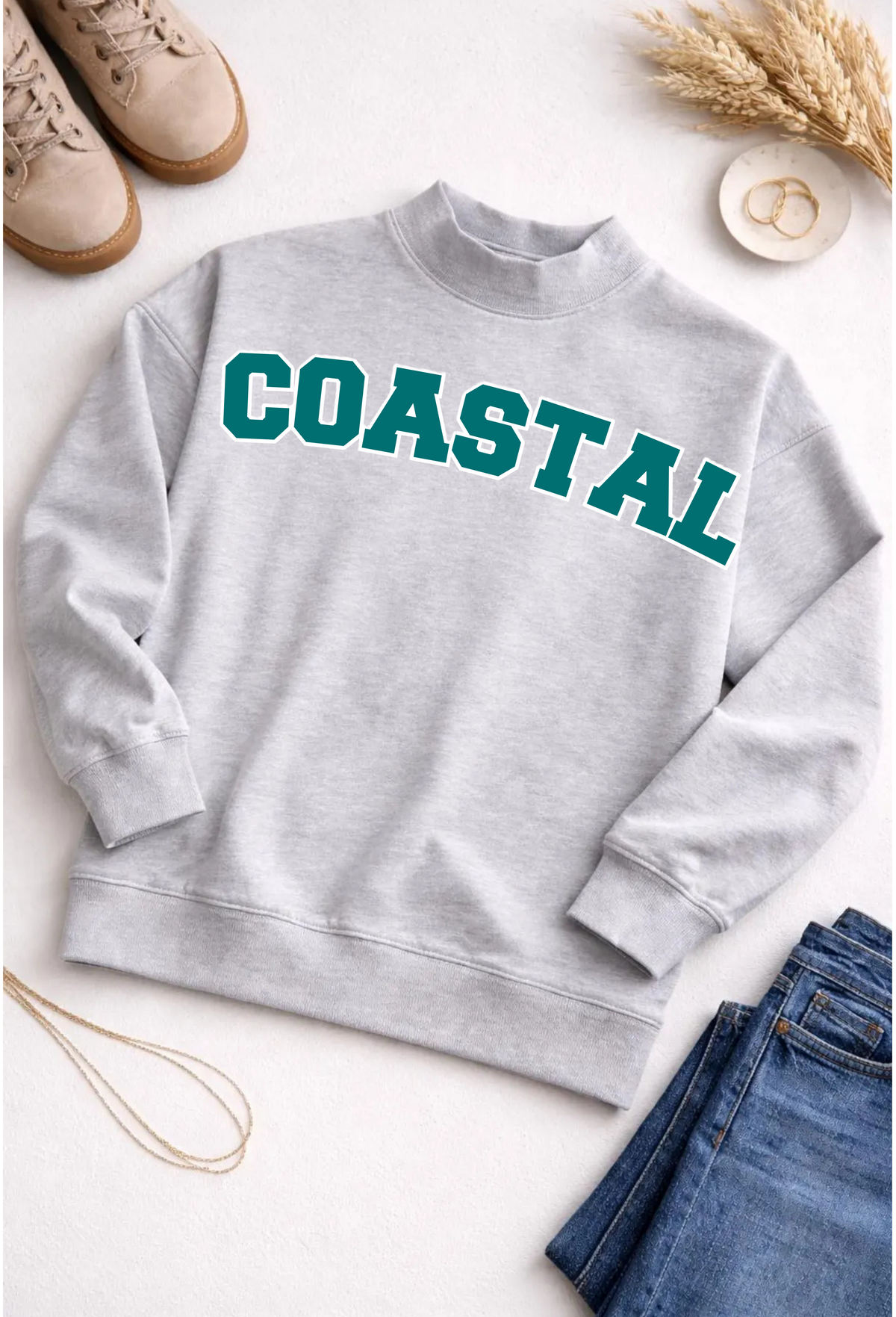 MOCK NECK GAMEDAY SWEATSHIRTS