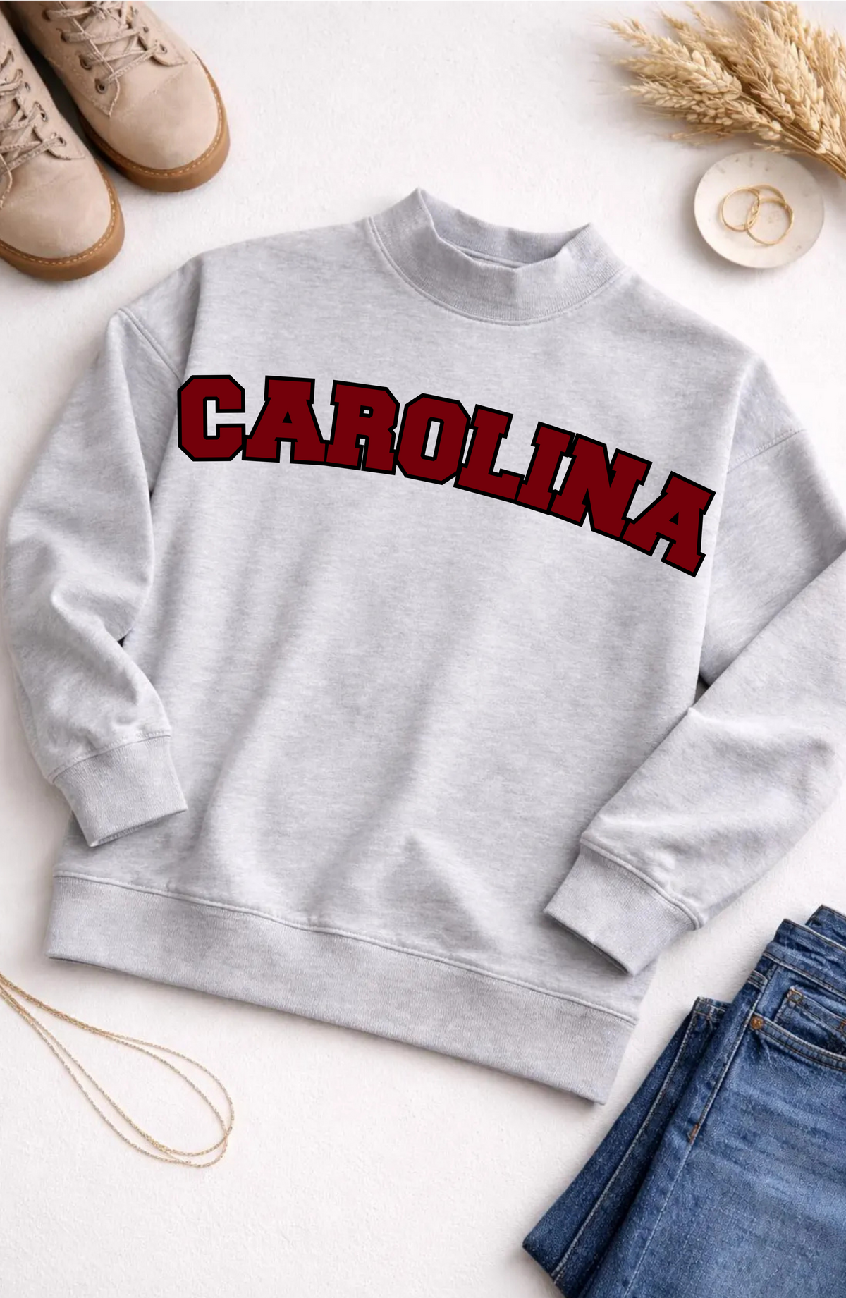 MOCK NECK GAMEDAY SWEATSHIRTS