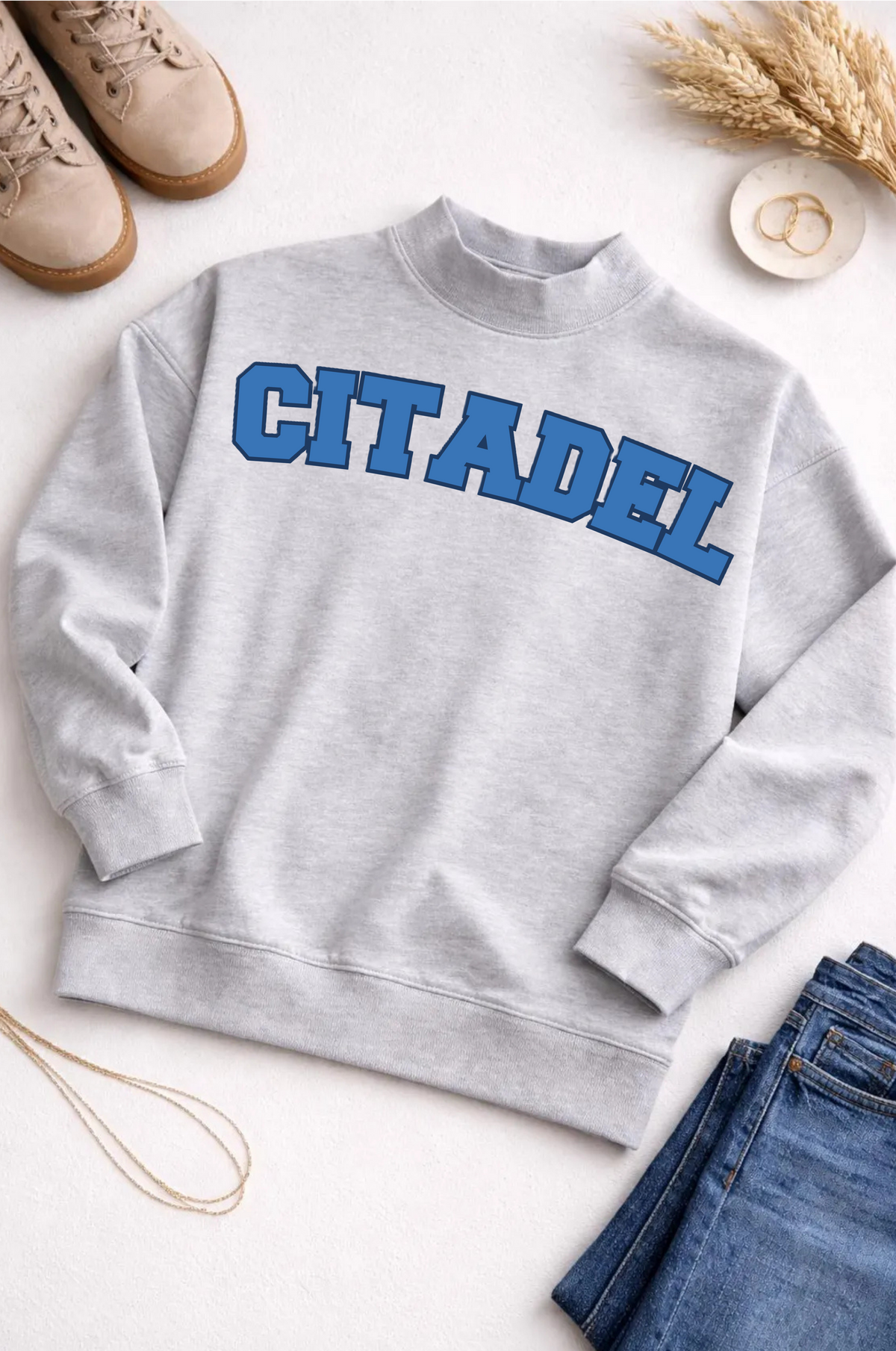 MOCK NECK GAMEDAY SWEATSHIRTS