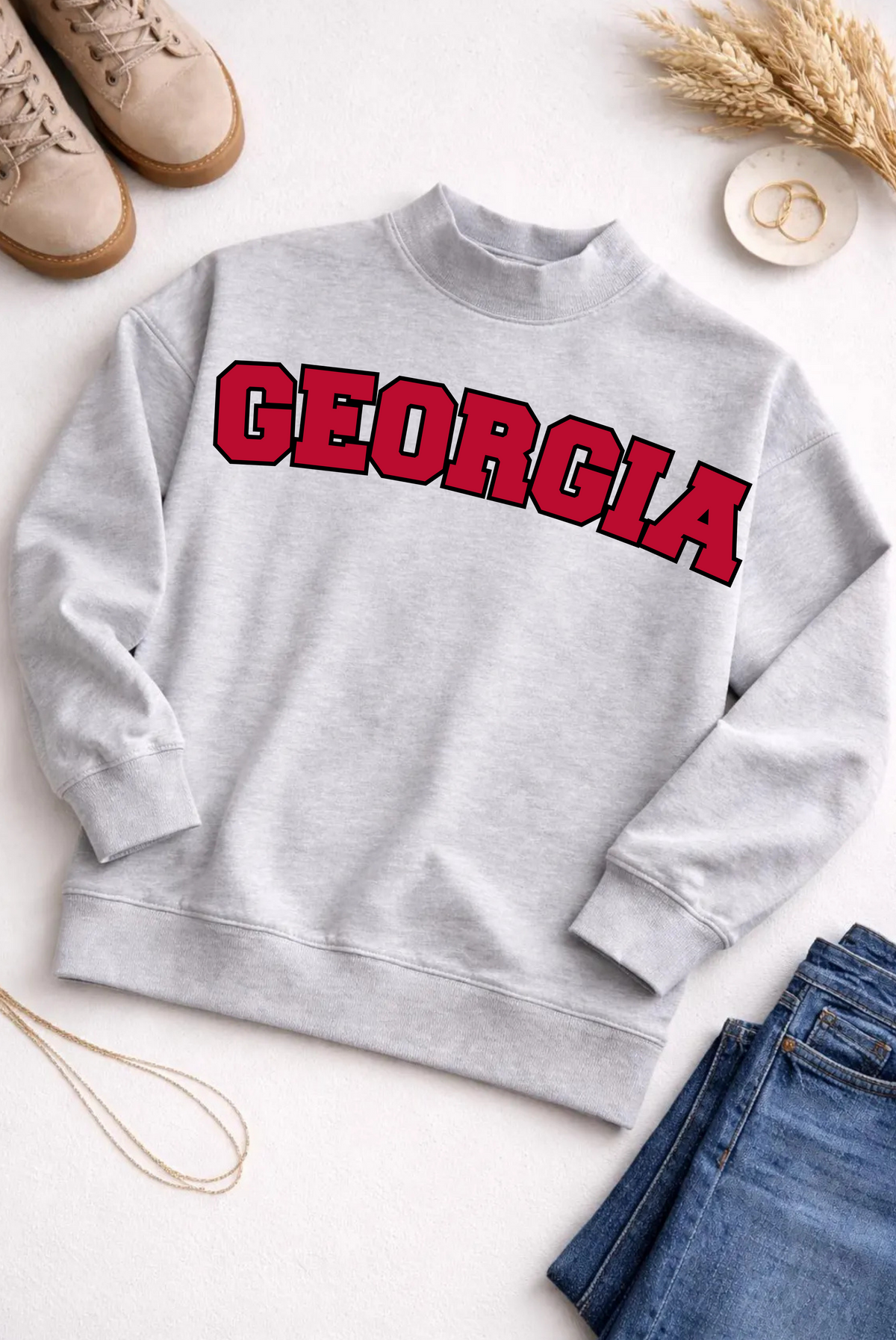 MOCK NECK GAMEDAY SWEATSHIRTS