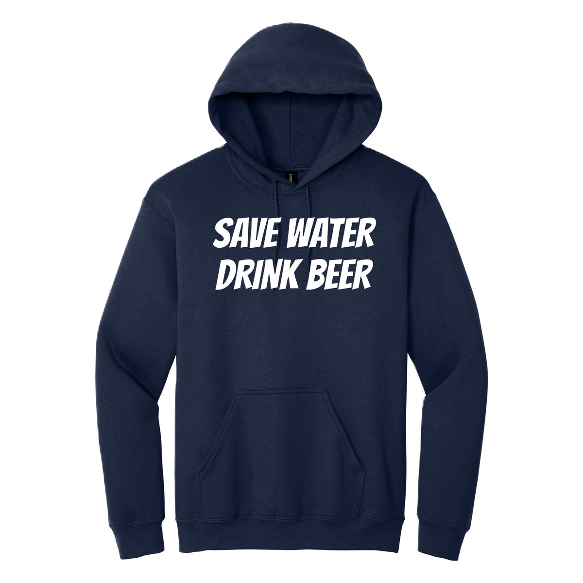 Save Water, Drink Beer hoodie - Navy