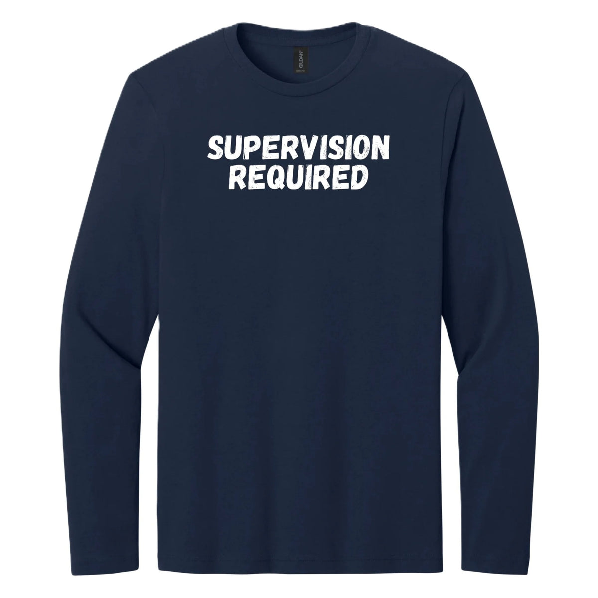 Supervision Required long sleeve shirt - Navy