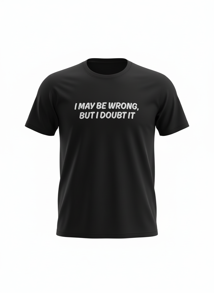 I May be Wrong