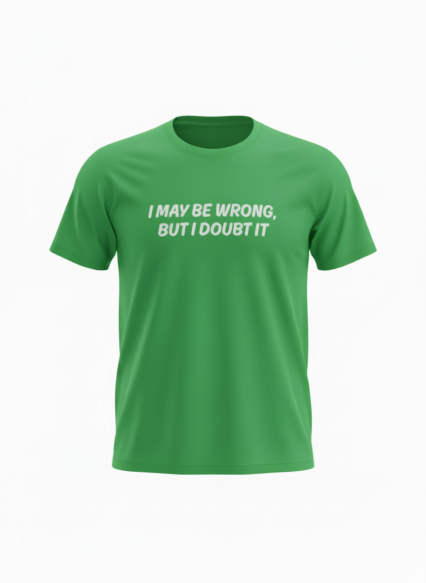 I May be Wrong