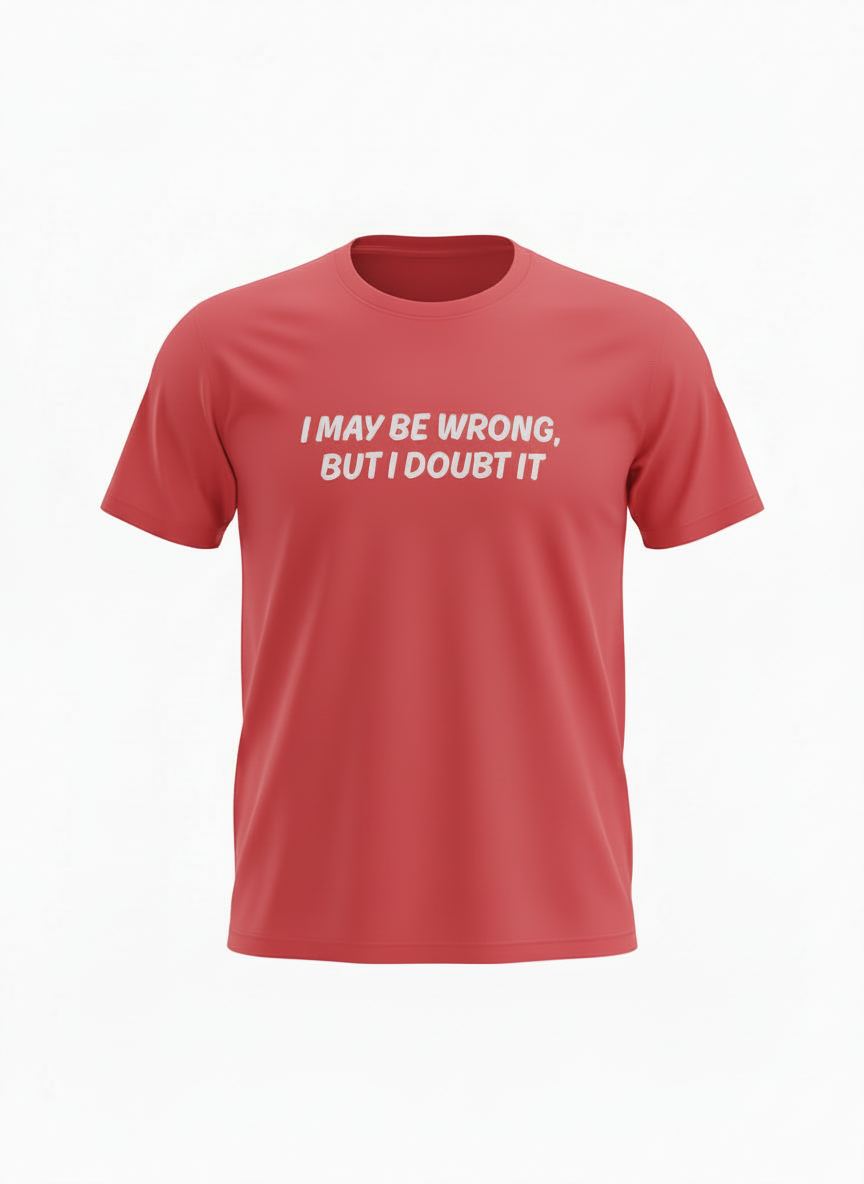 I May be Wrong