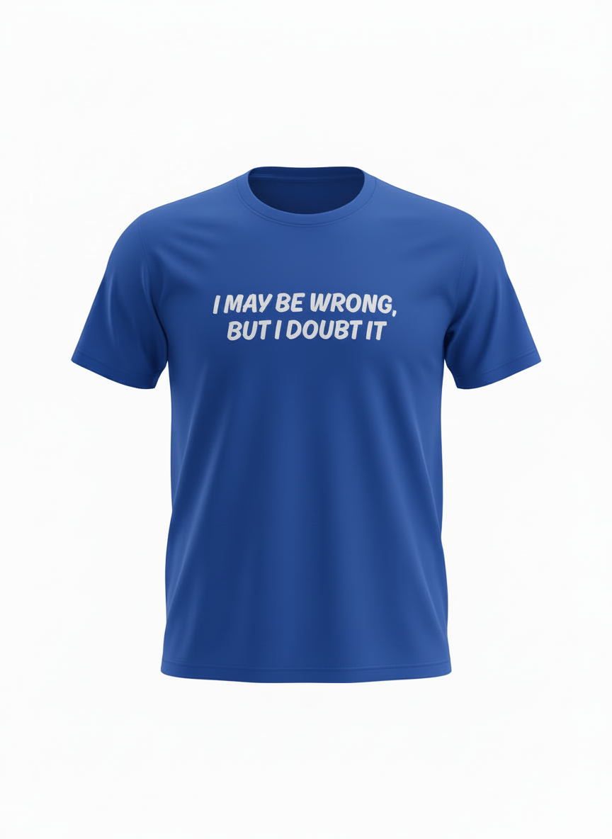 I May be Wrong
